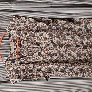 COPY - XL Loft Sleeveless Floral Blouse